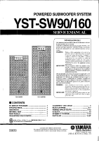 Yamaha YSTSW-90-Service-Manual